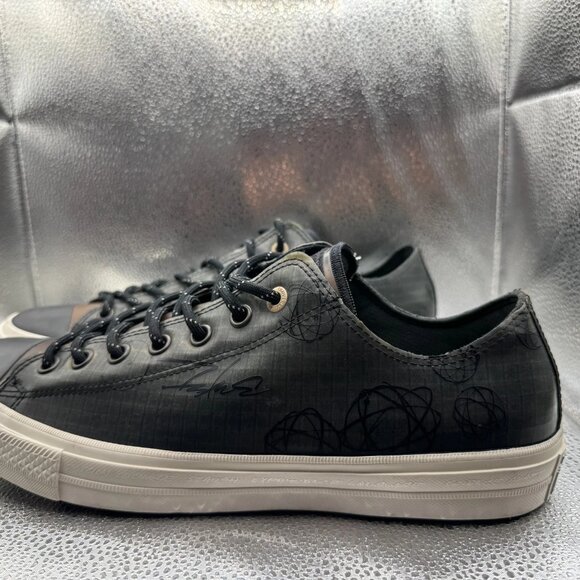 Size M11.5/W13.5 Converse CTAS II OX Futura Camo Low Black Unisex Shoes 153023C - Picture 7 of 11